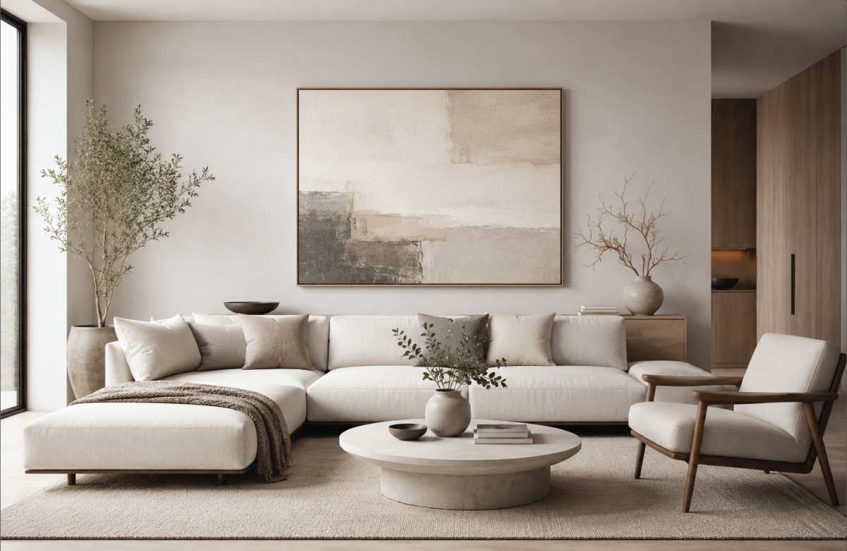 Neutral Color Palette Art