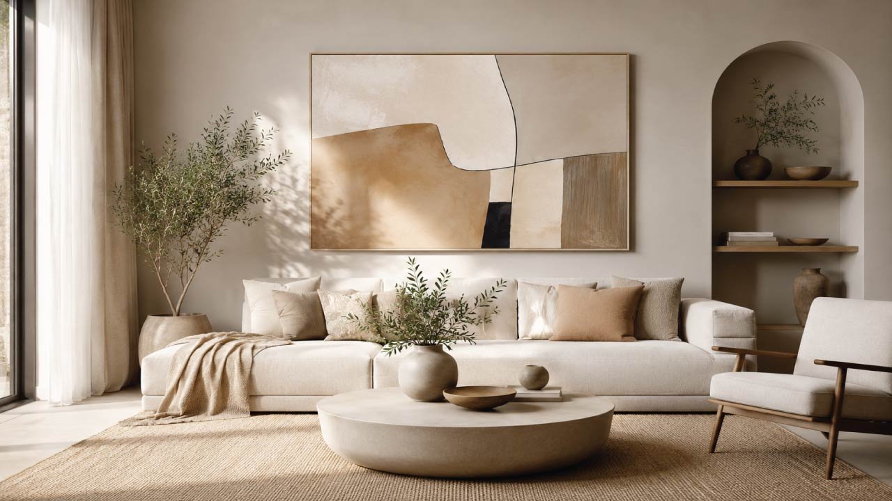 Neutral Living Room Art Ideas for Modern Homes