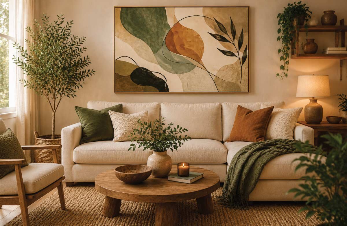 Organic Abstract Art Inspired by Nature