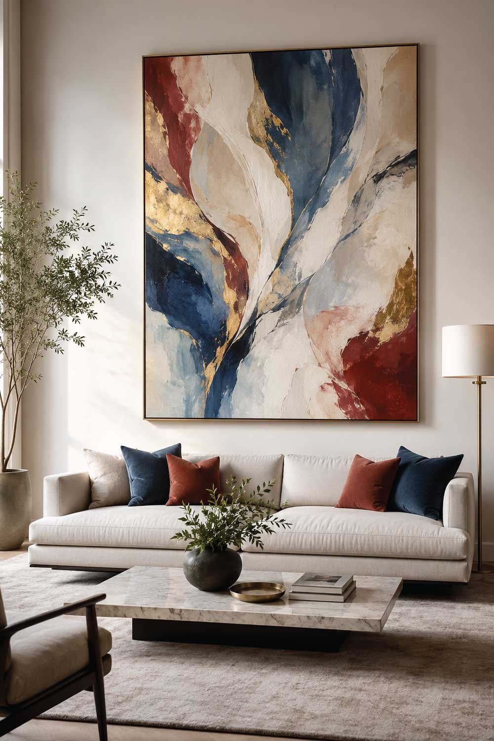 Oversized Abstract Art Painting