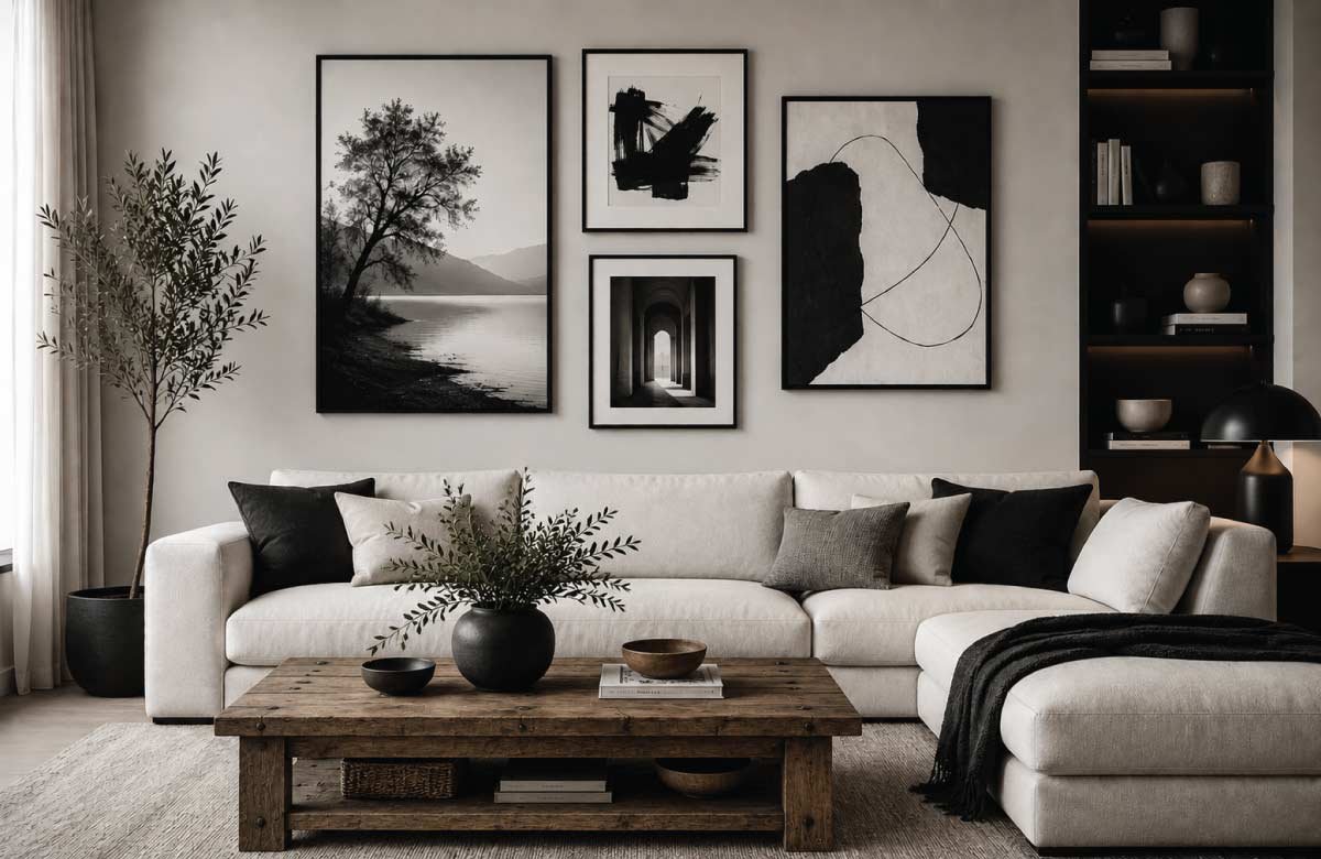 Rustic Wooden Coffee Table