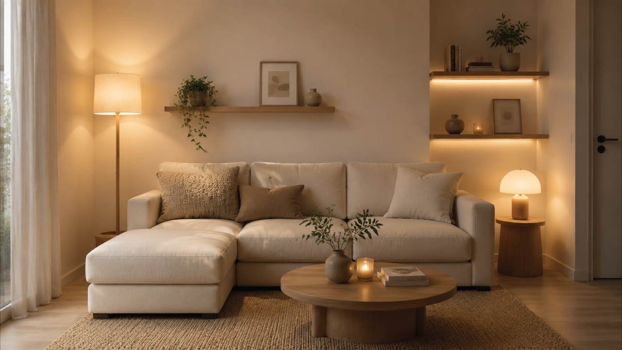 Small Space Living Room Lamp Ideas