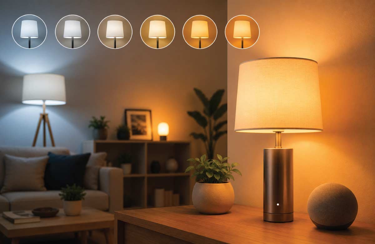 Smart Lamps with Adjustable Warmth
