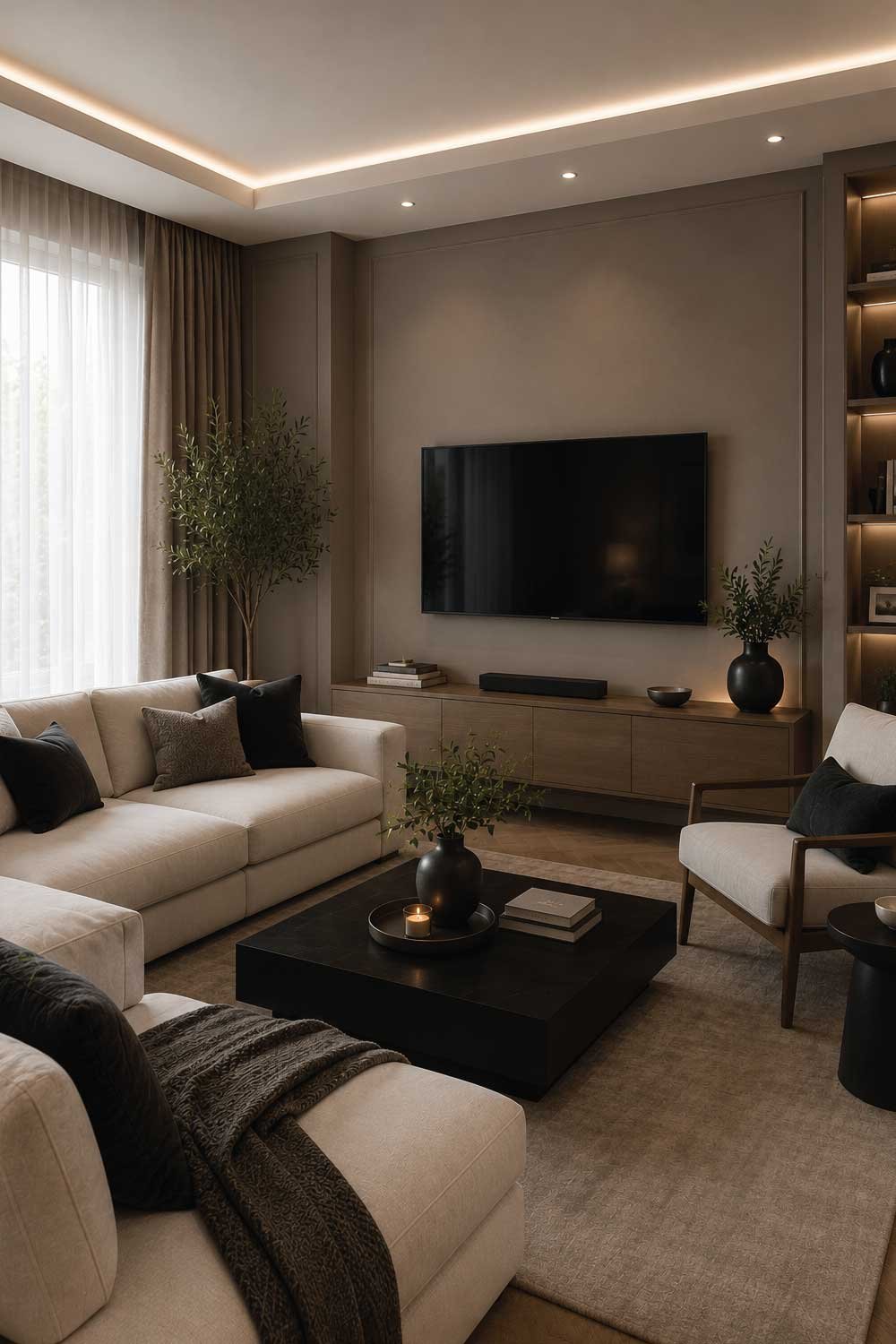 Soft Charcoal Beige for Modern Cozy Look