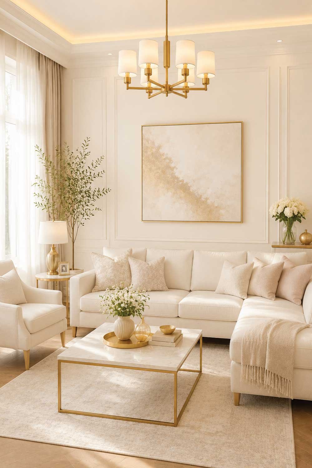 Soft Ivory for Bright Elegant Spaces