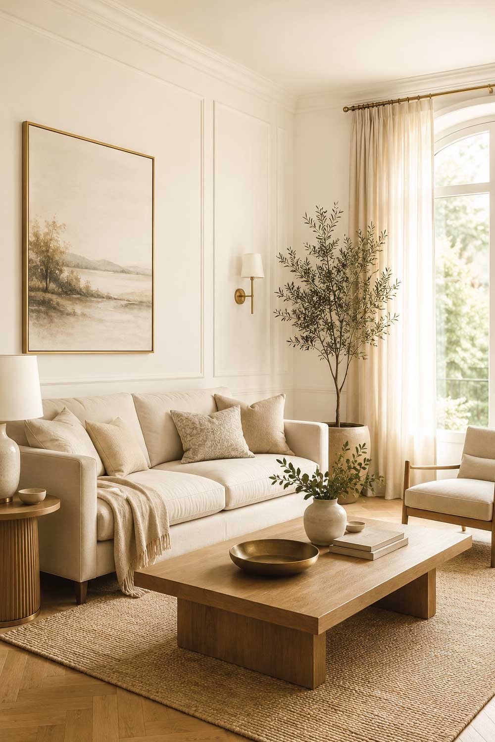 Soft Ivory for Warm Minimal Calm