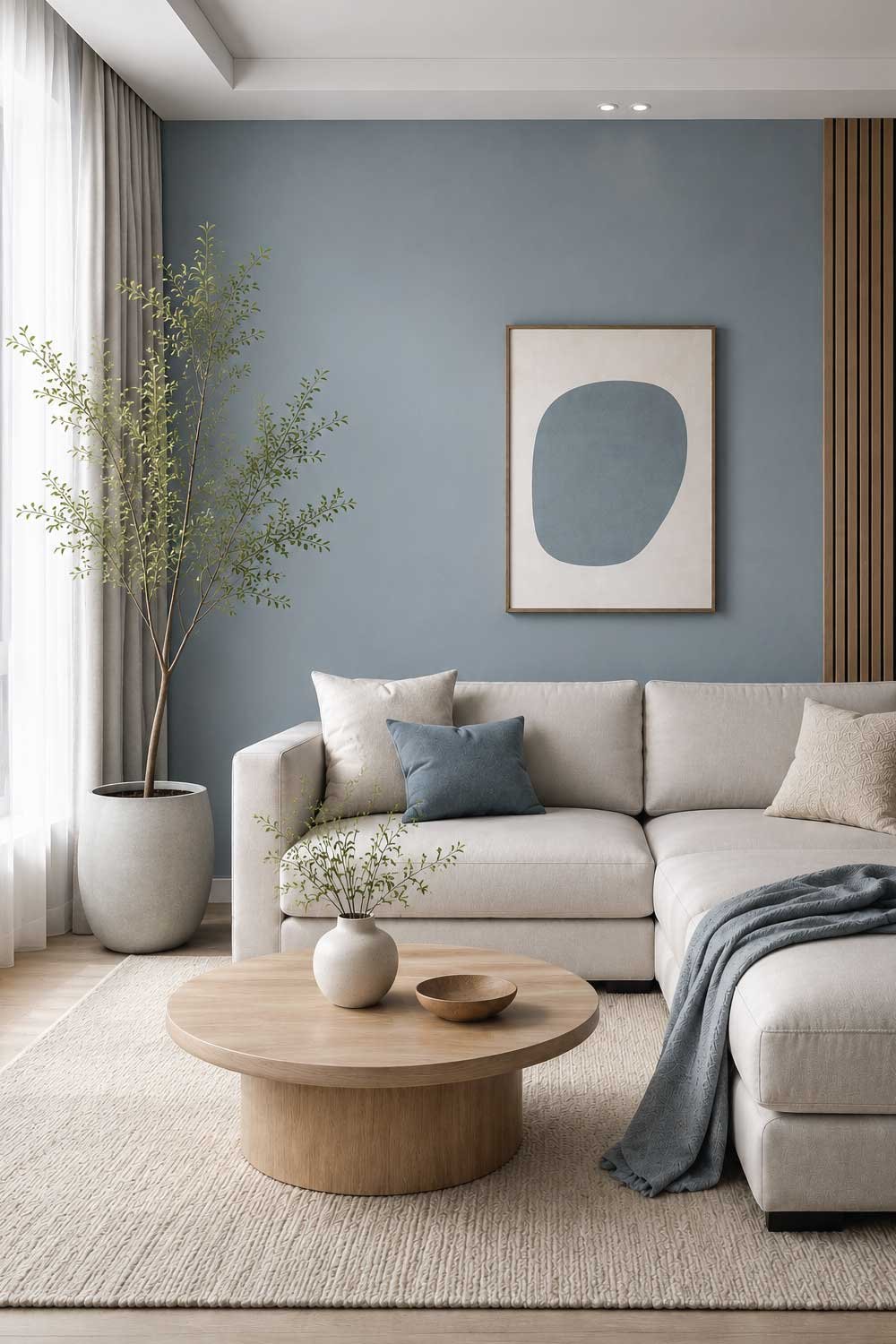 Soft Lavender, White & Light Gray Scheme