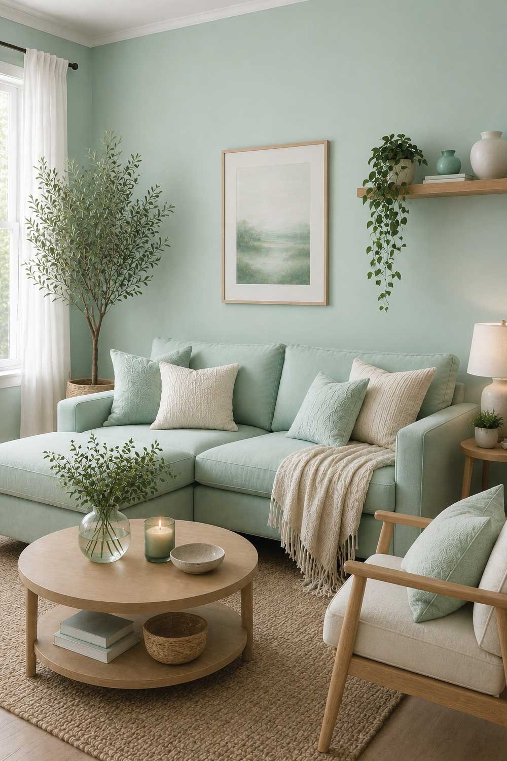 Soft Mint Green for Fresh Elegant Feel