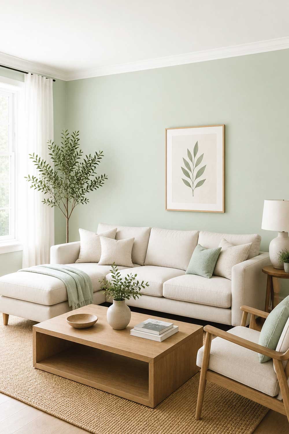 Soft Mint Green for Fresh and Light Mood
