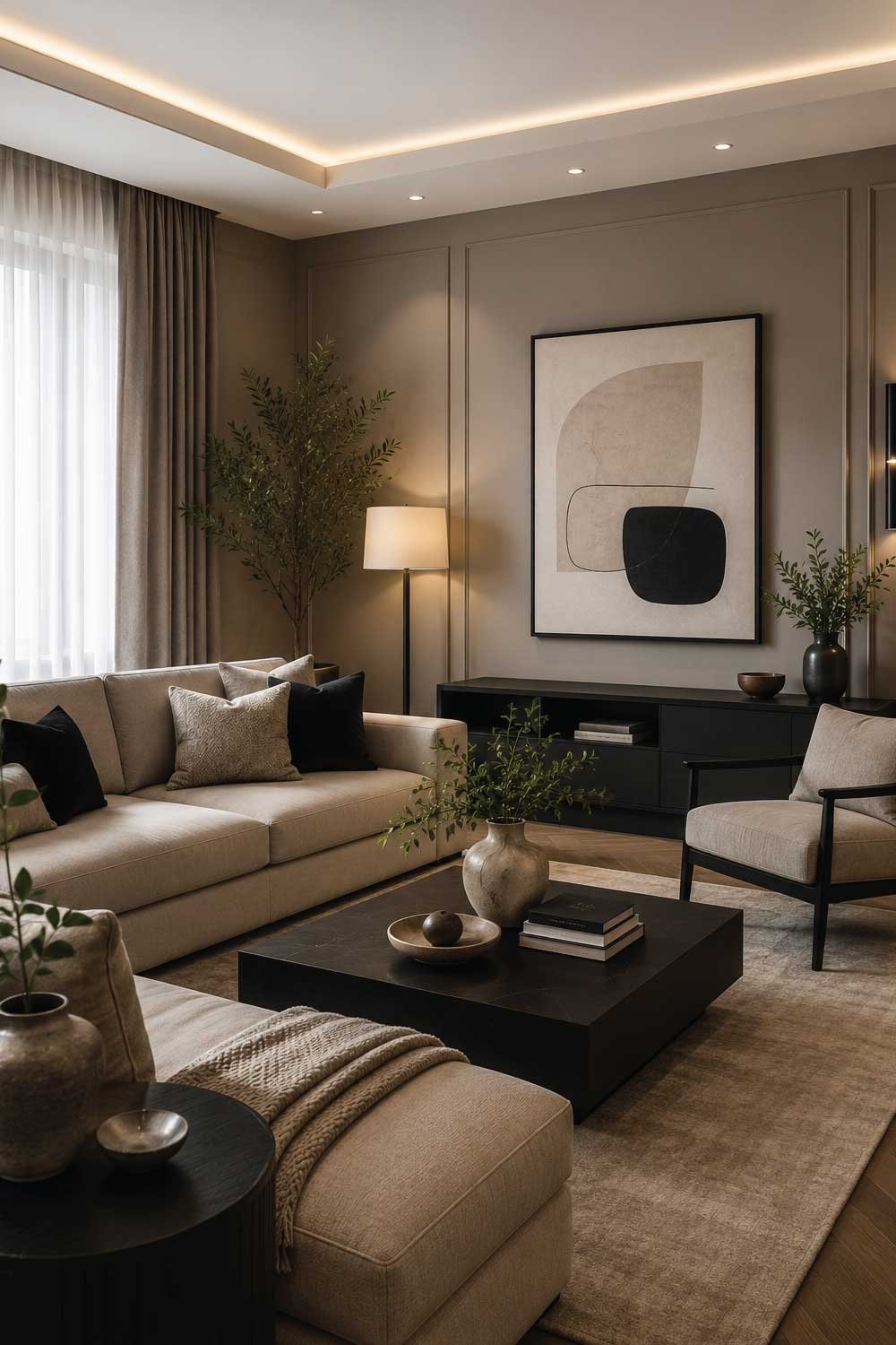 Soft Taupe for Balanced Neutral Mood