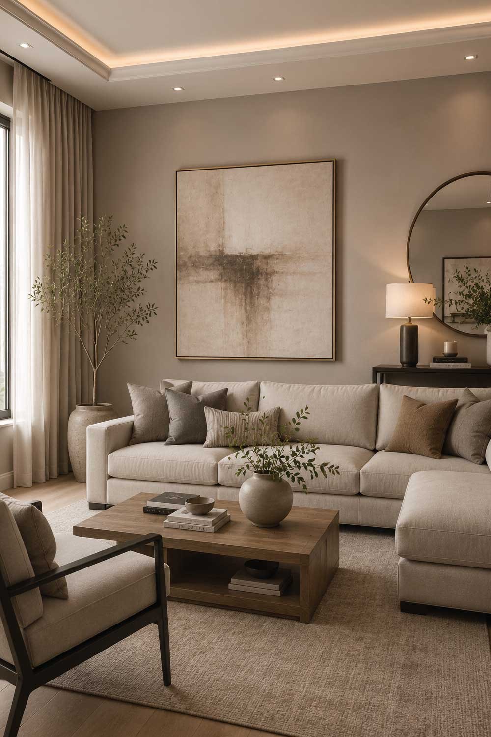 Soft Taupe for Sophisticated Neutral Elegance