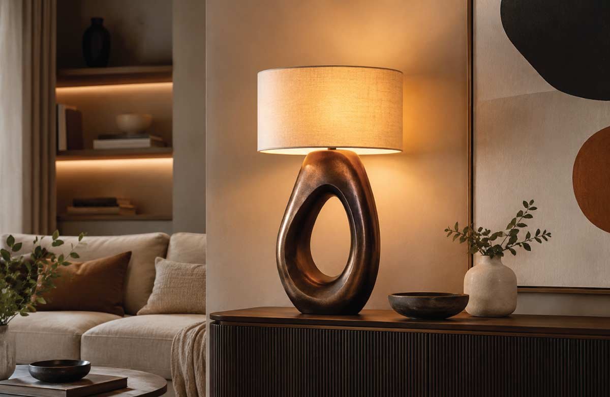 Statement Lamps as Artistic Focal Points