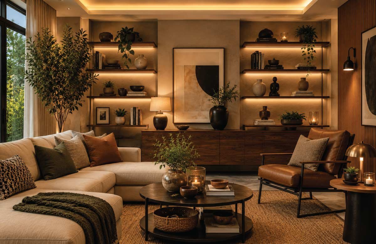 Style Open Shelves Thoughtfully