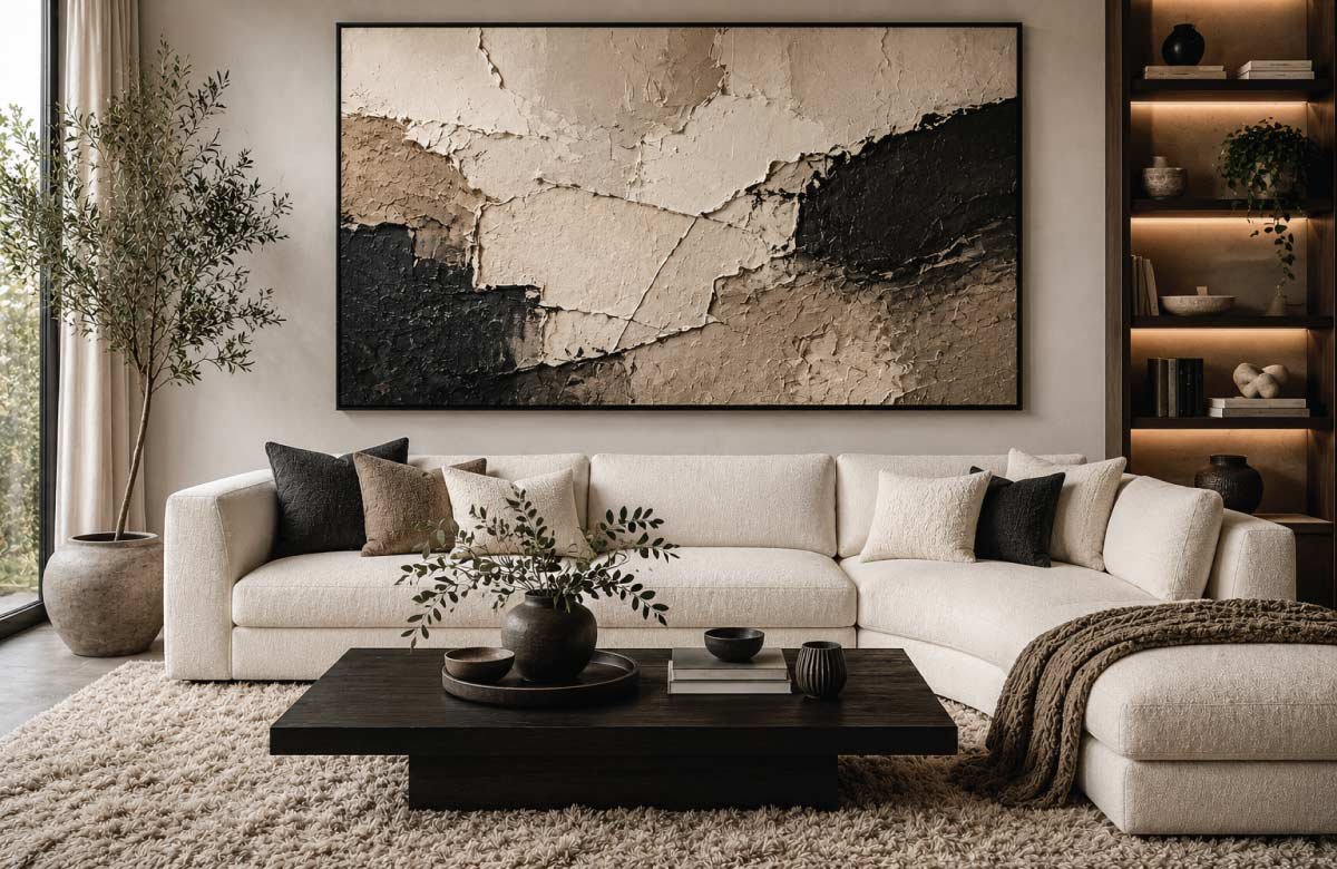 Textured Abstract Art