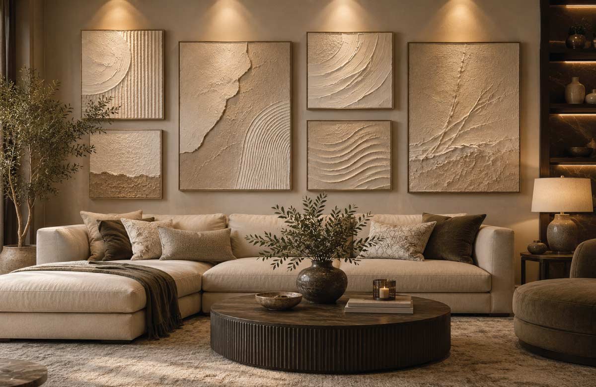 Textured Art for Depth and Dimension