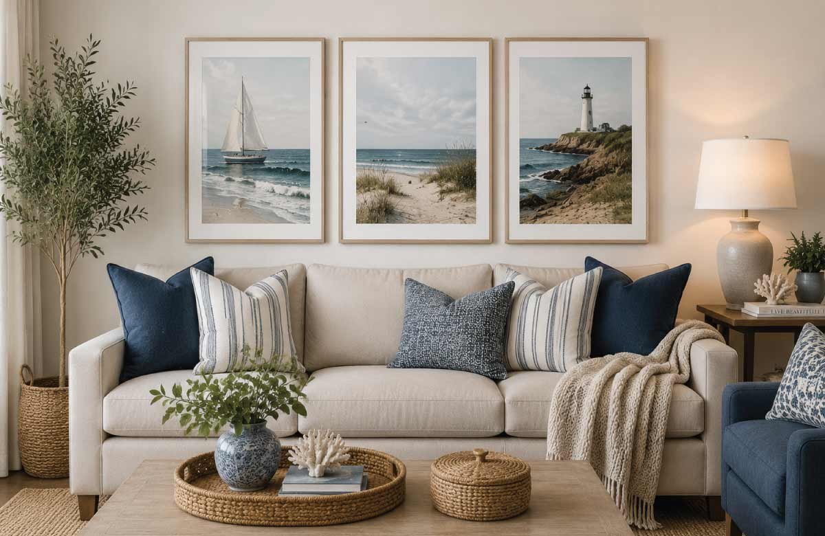 Tie Art into the Room’s Overall Theme
