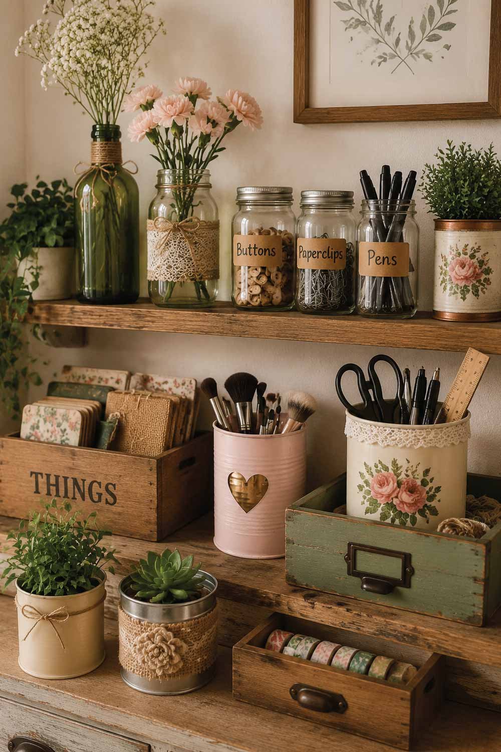 Transform Old Containers into Stylish Decor