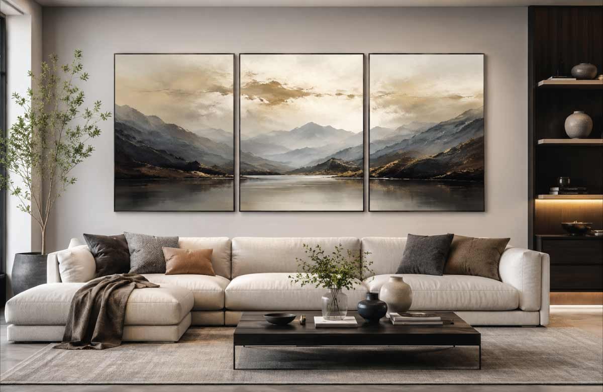 Triptych Wall Art (Three-Piece Set)