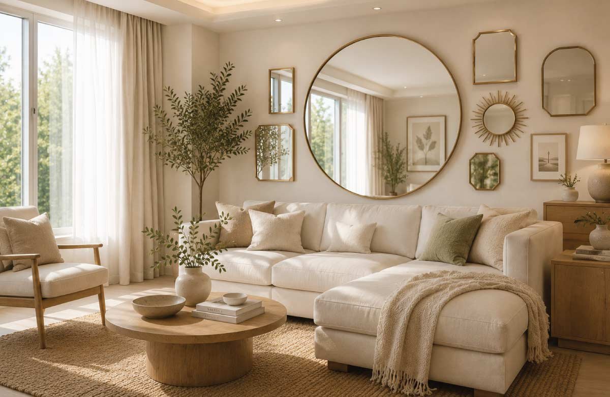 Use Decorative Mirrors to Enhance Light