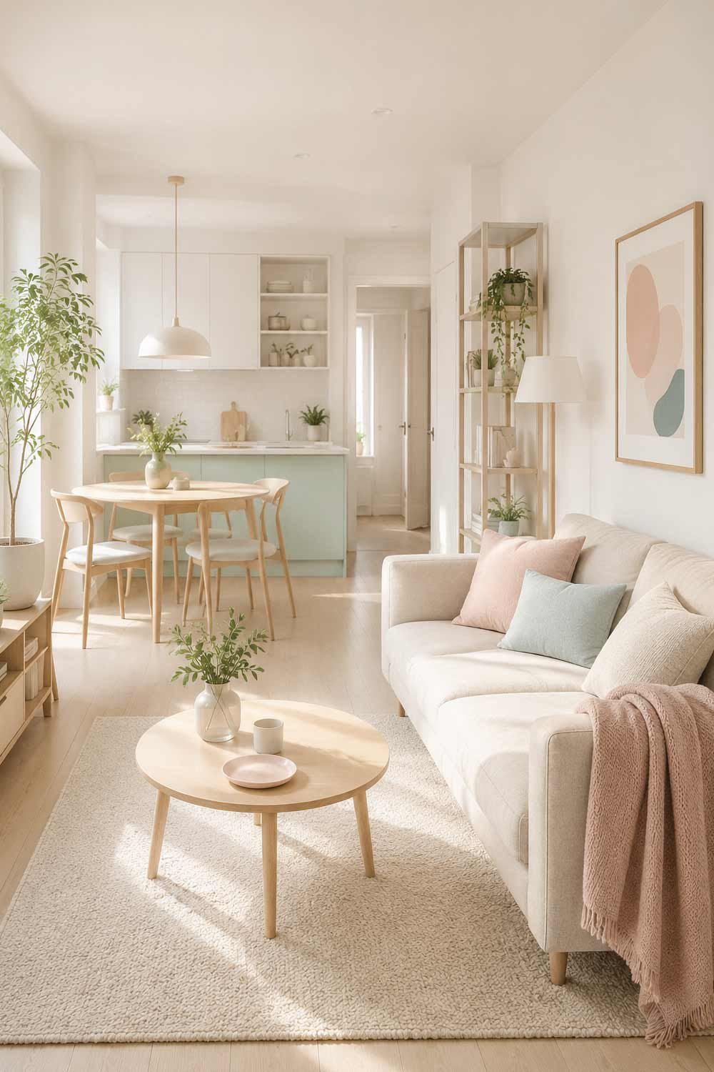 Use Light Colors to Open Up Space