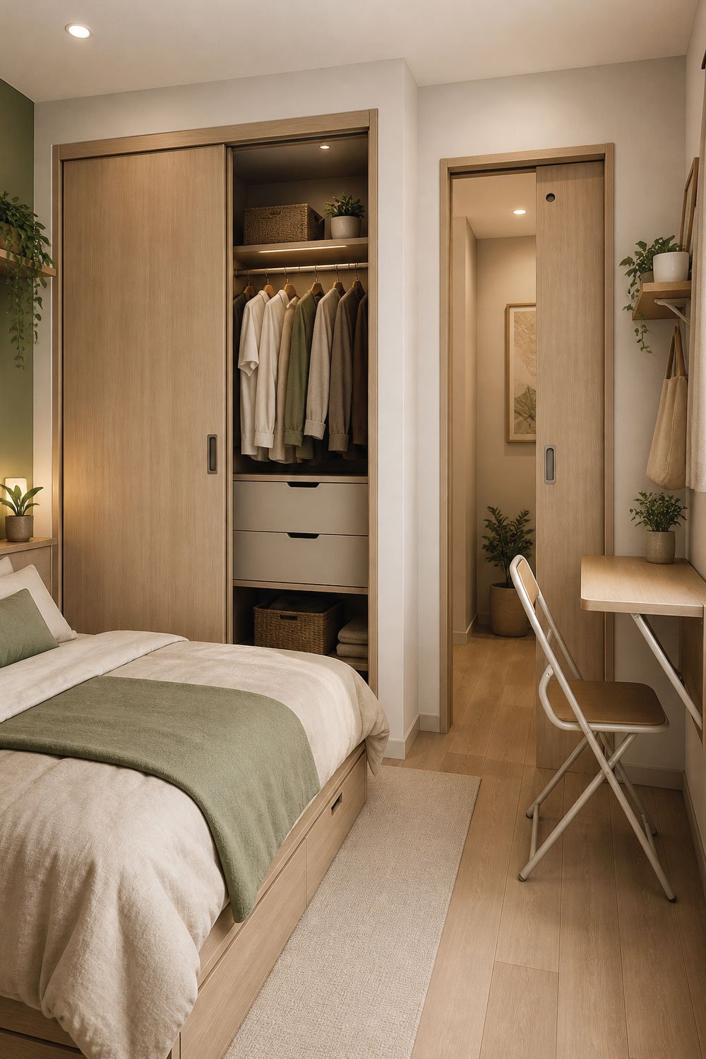 Use Sliding Doors and Compact Solutions
