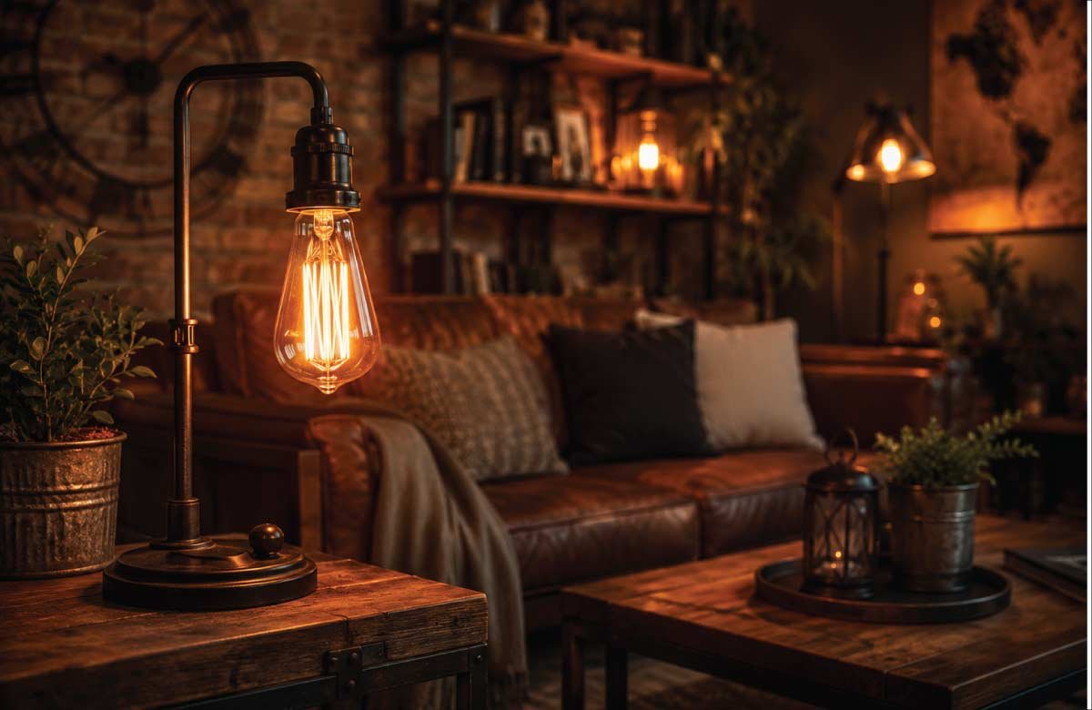 Vintage-Style Edison Bulb Lamps