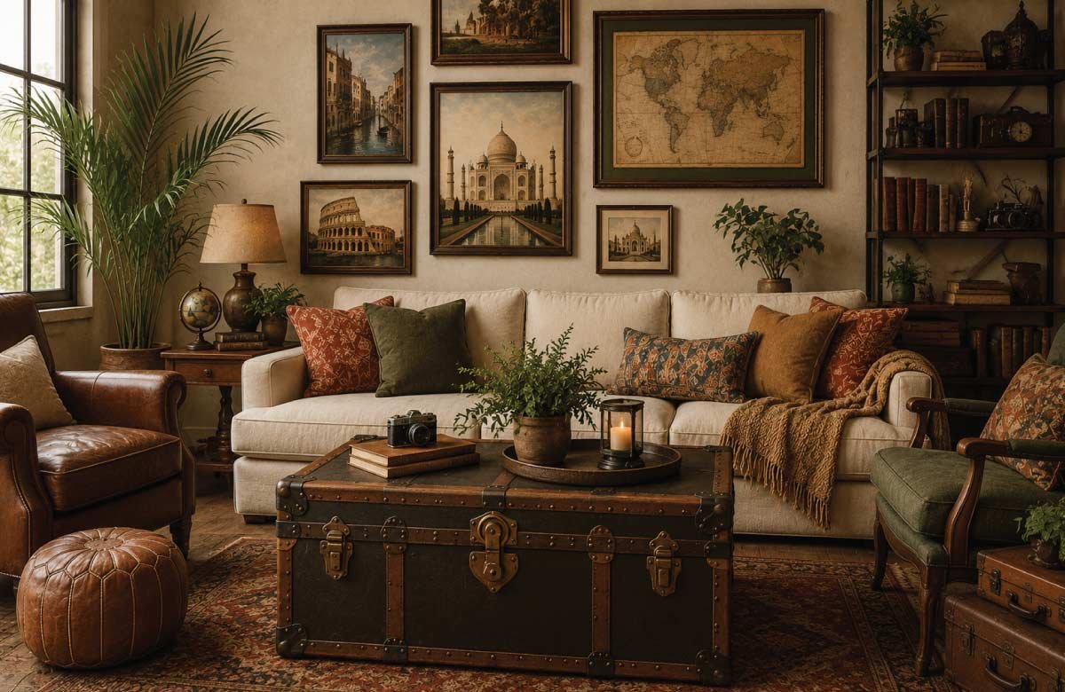 Vintage Trunk Coffee Table