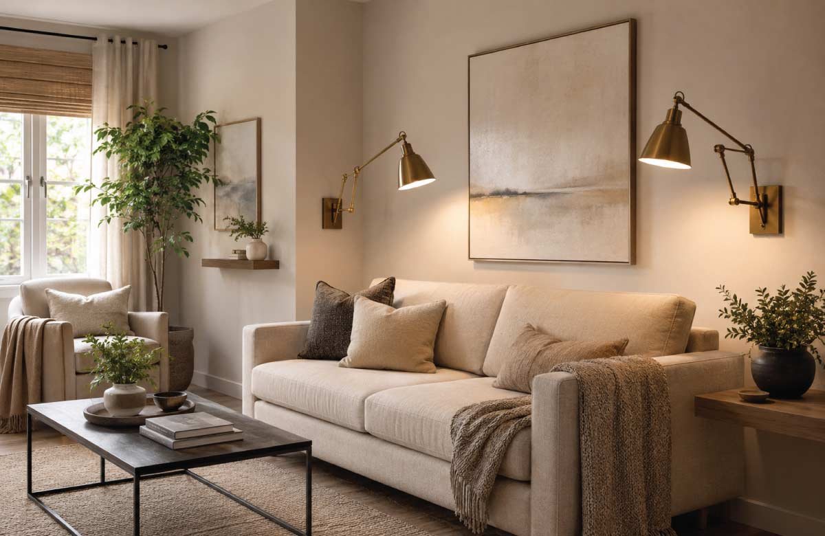 Wall-Mounted Swing Arm Lamps