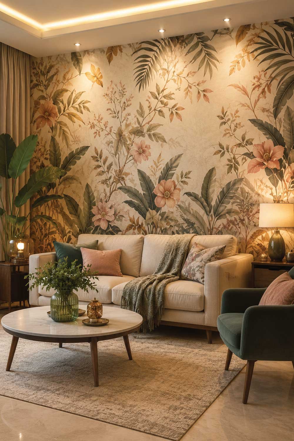 Wallpaper Accent Wall for Creative Patterns