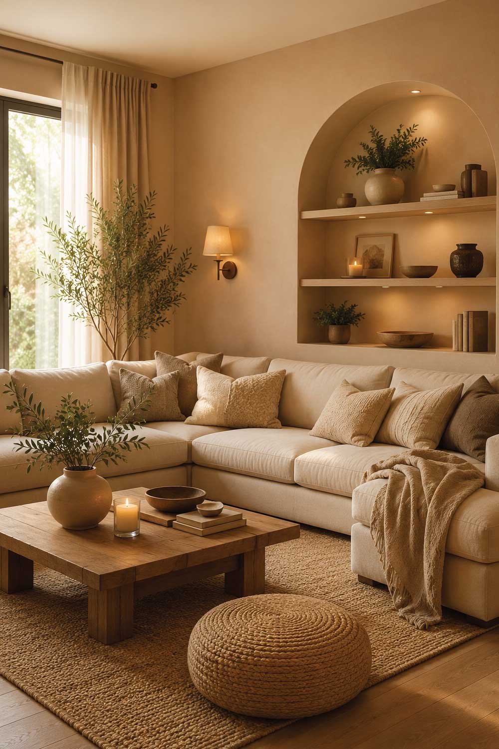 Warm Beige for Cozy and Comfortable Mood