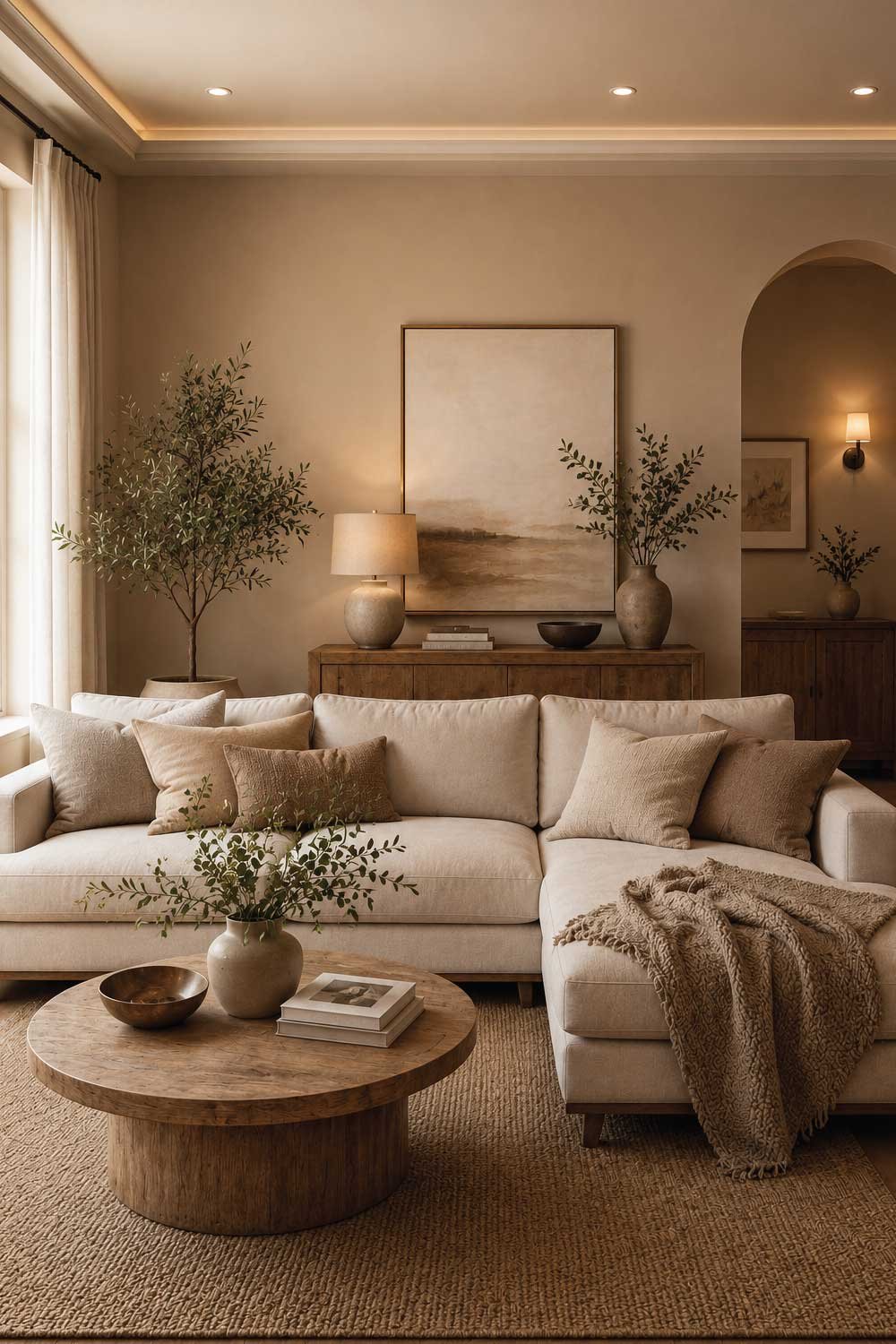 Warm Beige for Timeless Comfort