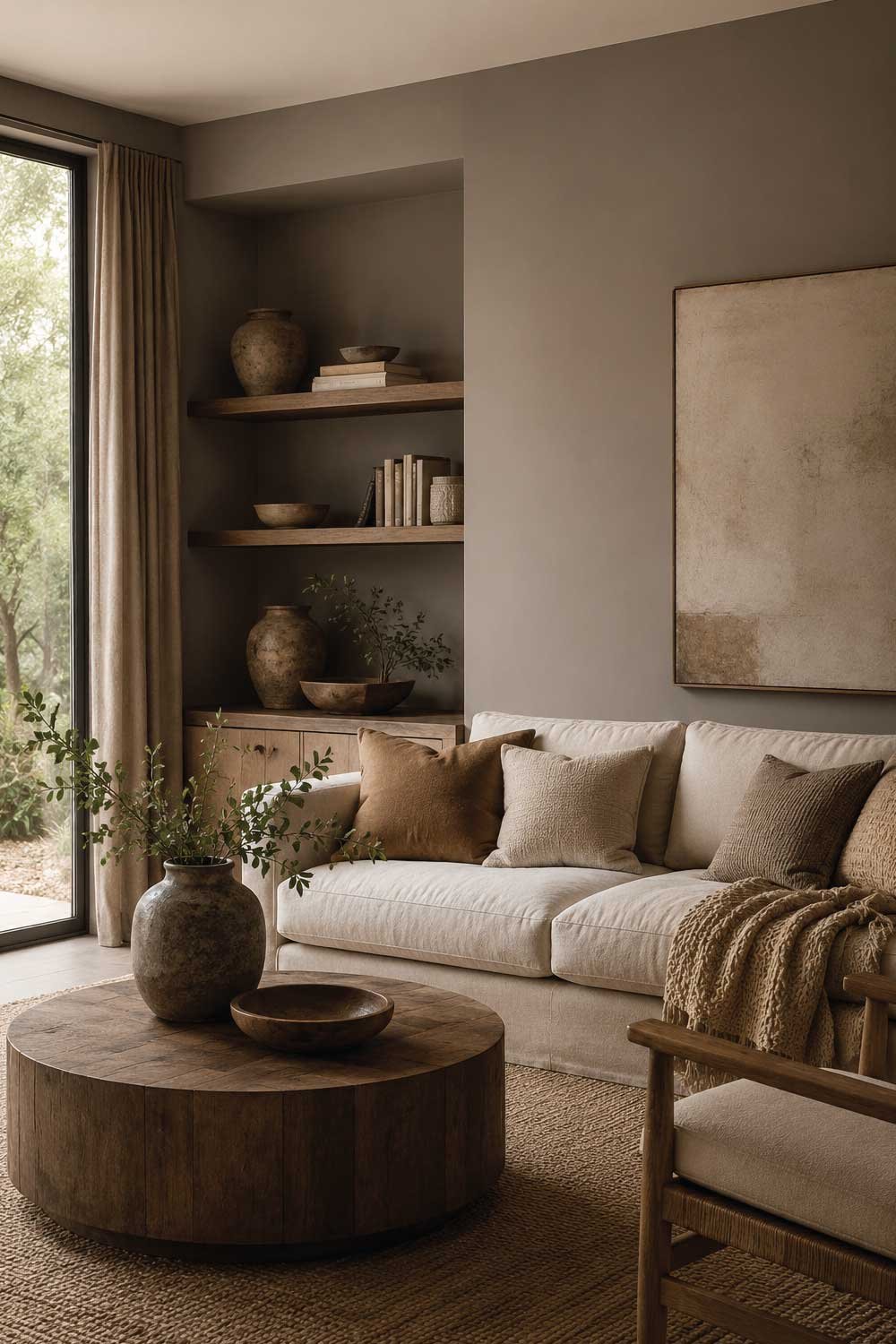 Warm Mushroom Gray for Natural Depth