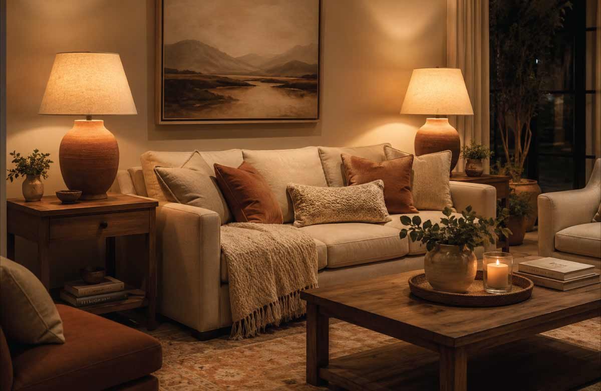 Warm Table Lamps for Cozy Ambiance