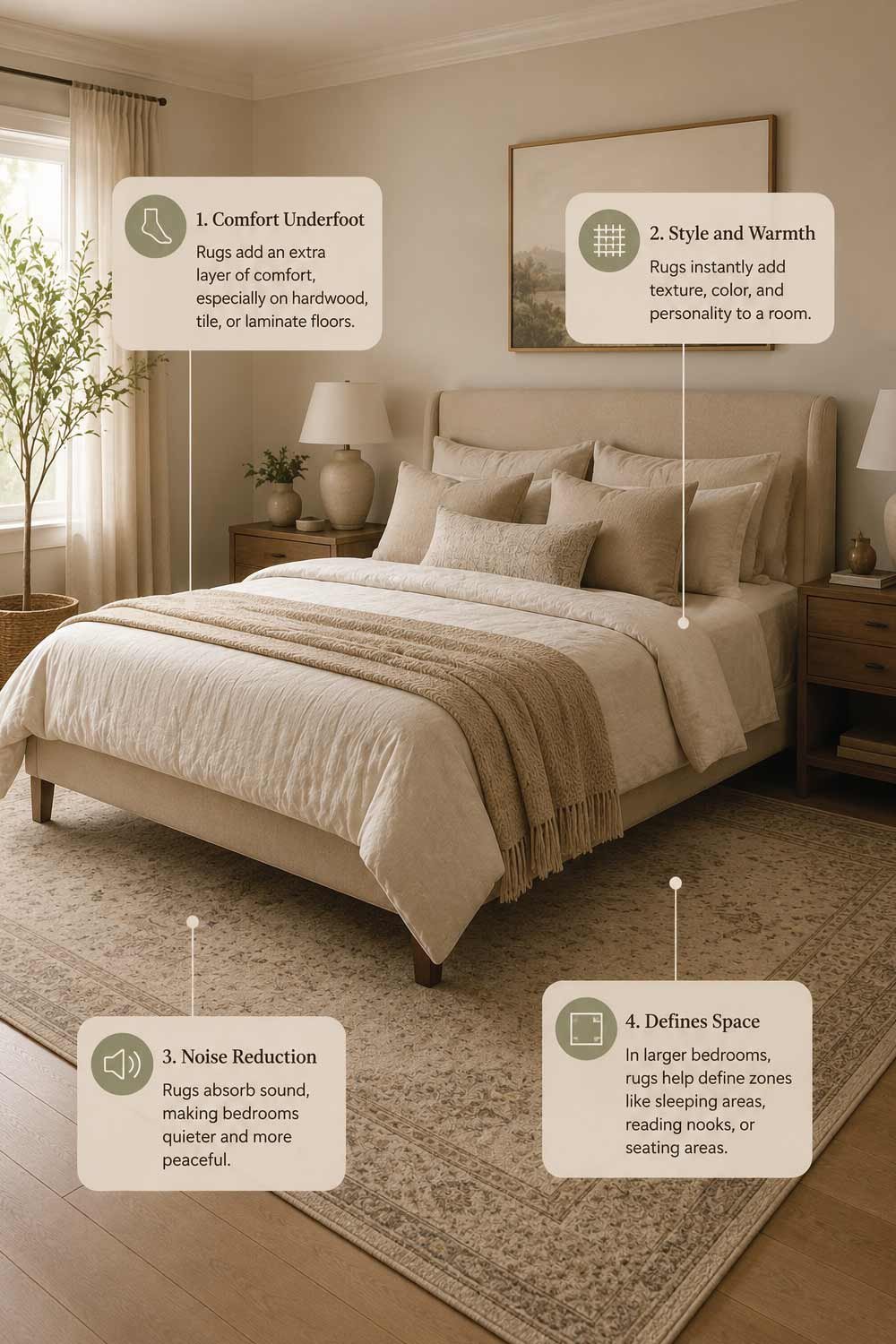 Why an Area Rug Matters in a Bedroom