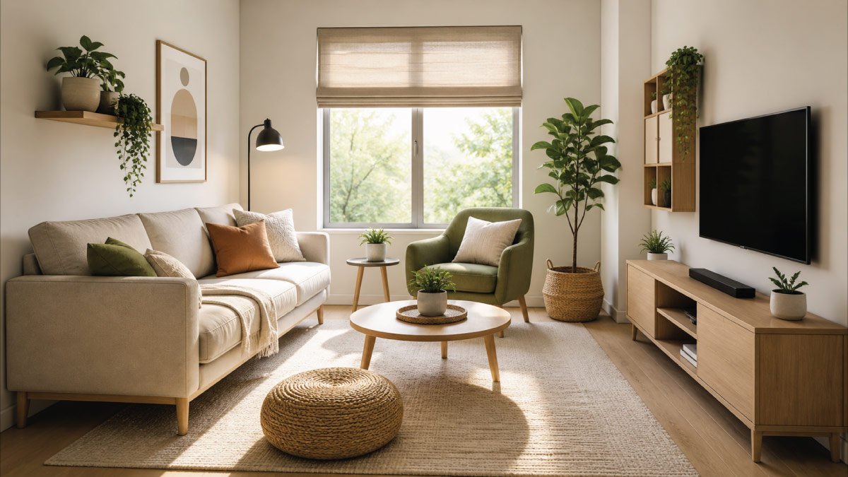 how to arrange furniture in small living room