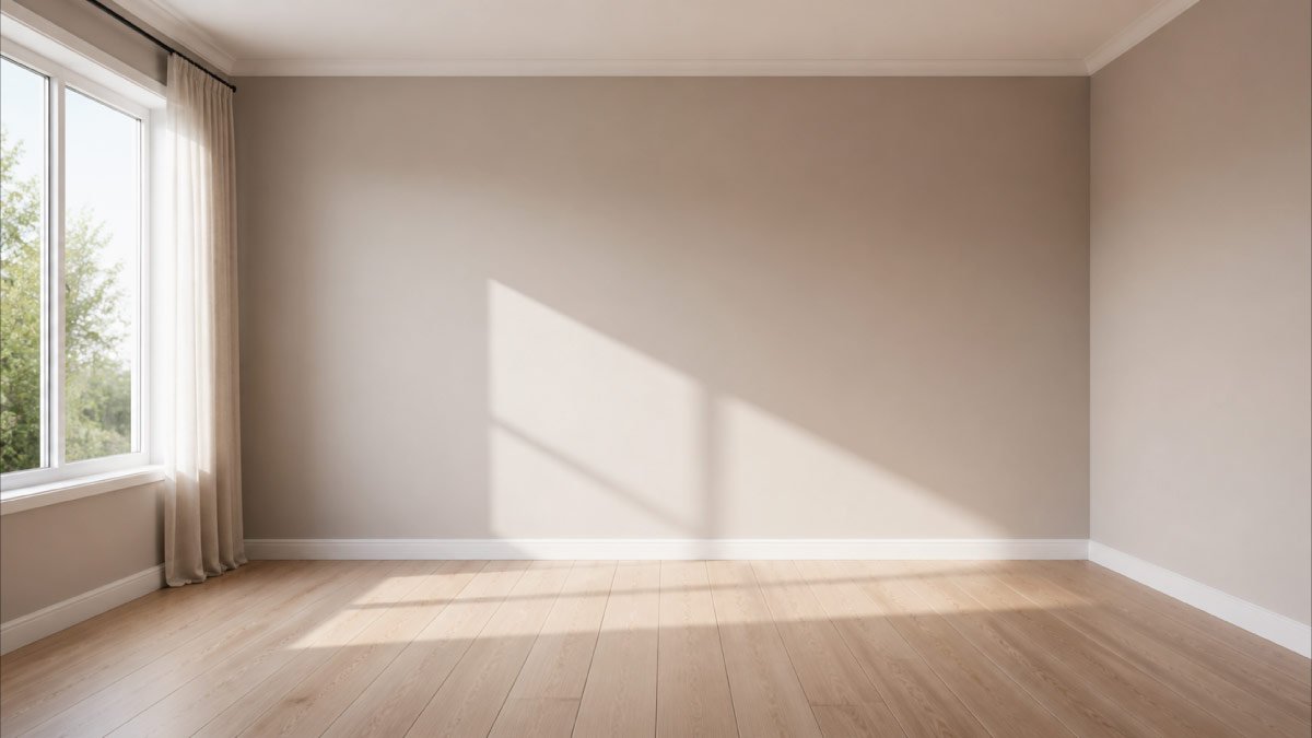 how to decorate empty bedroom