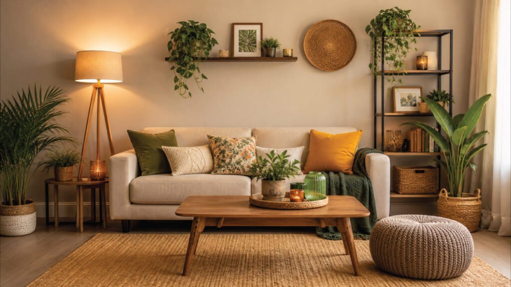 how to decorate living room on budget