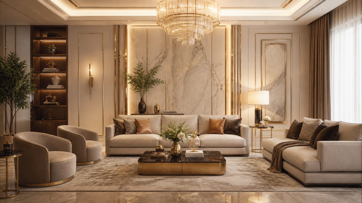 how to make living room look expensive