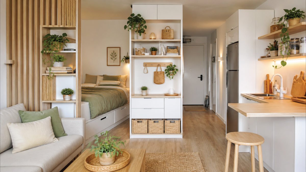 how to organize small apartment
