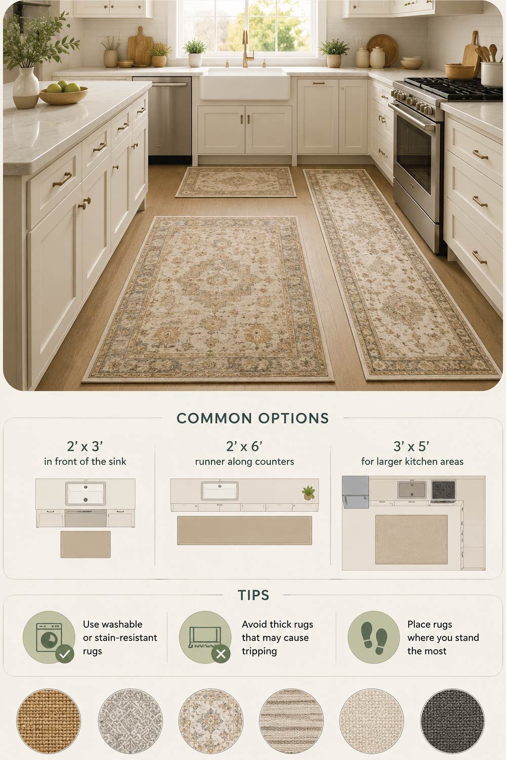 Kitchen Rug Size Guide