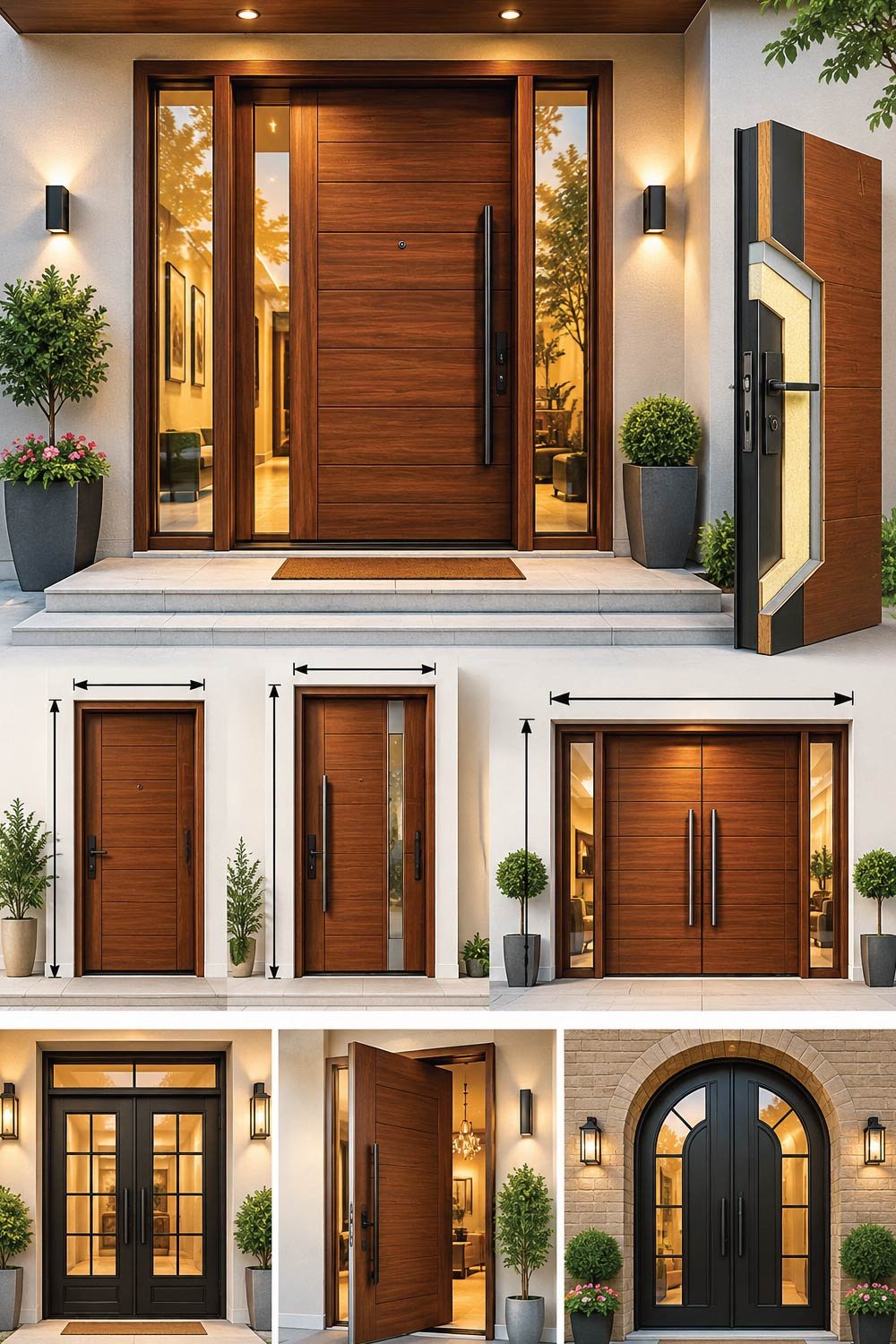 Main Entrance Door Size Chart