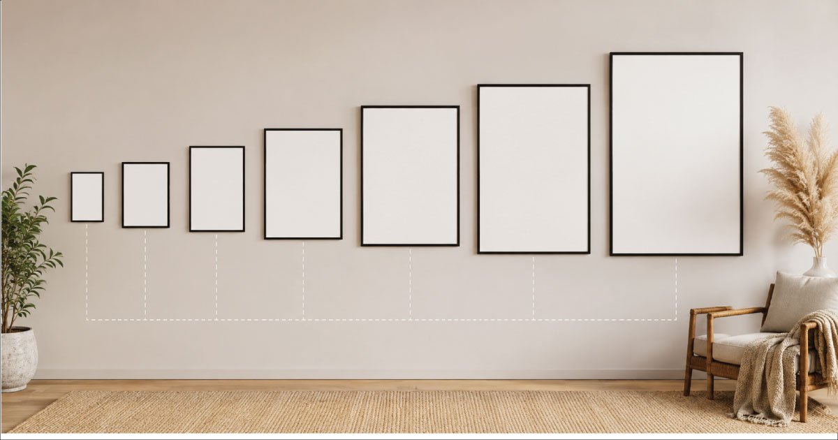 Picture Frame Size Chart