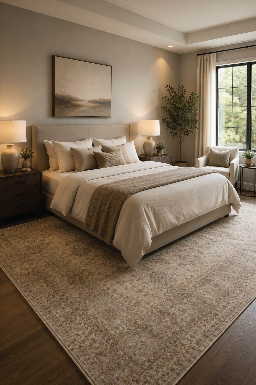 Why Rug Size Matters in a Bedroom