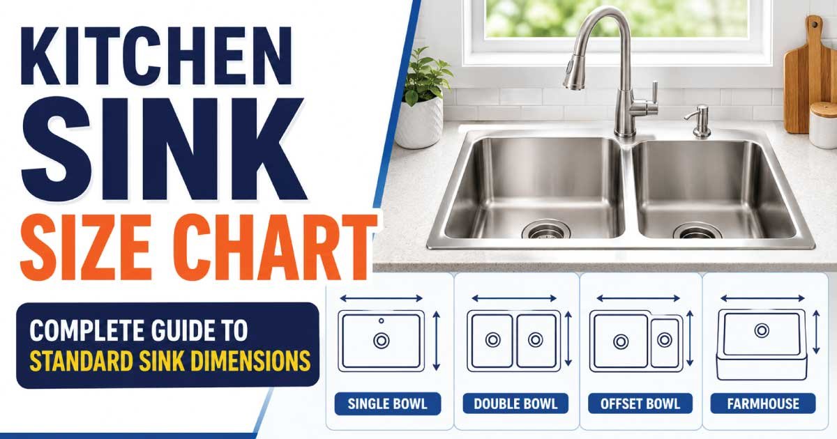 Kitchen Sink Size Chart