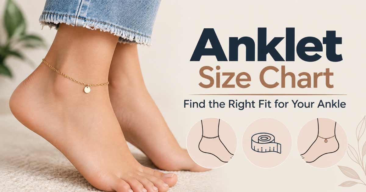 Anklet Length Chart