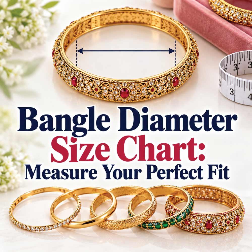 Bangle Diameter Size Chart