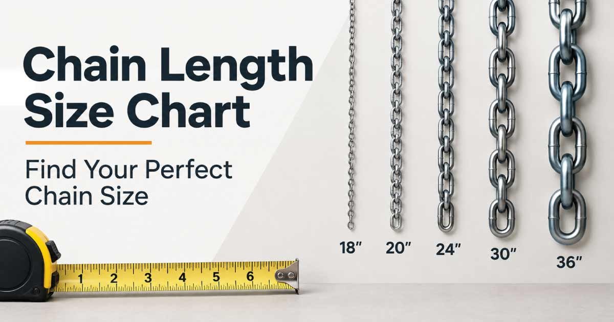Chain Length Size Chart