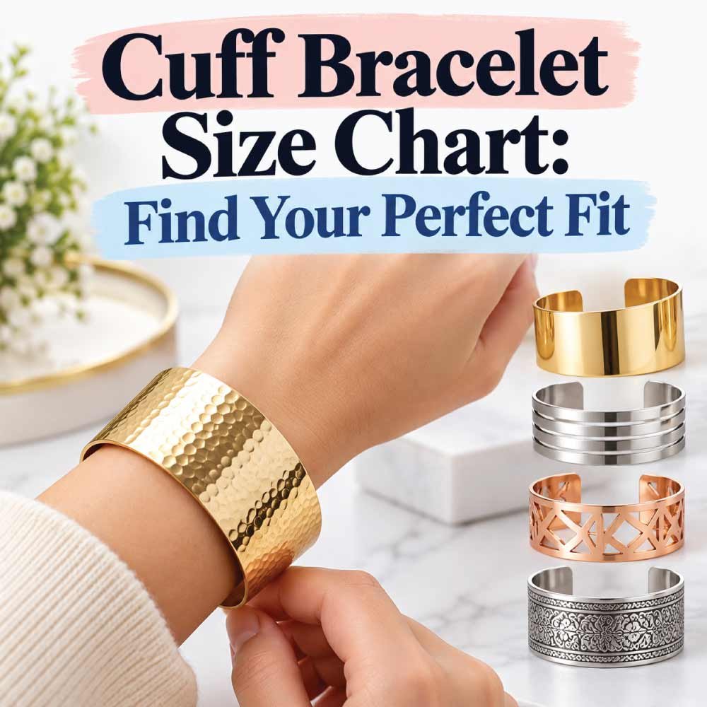 Cuff Bracelet Size Chart