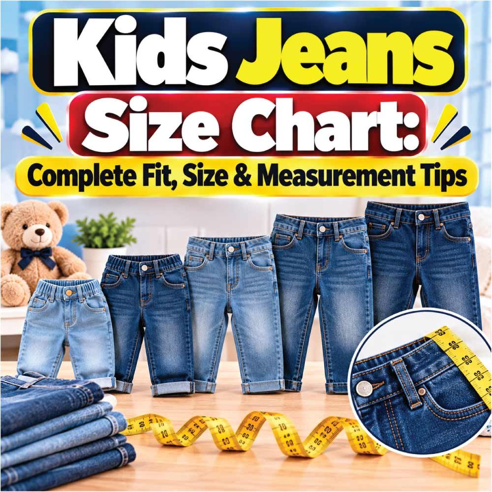 Kids Jeans Size Chart