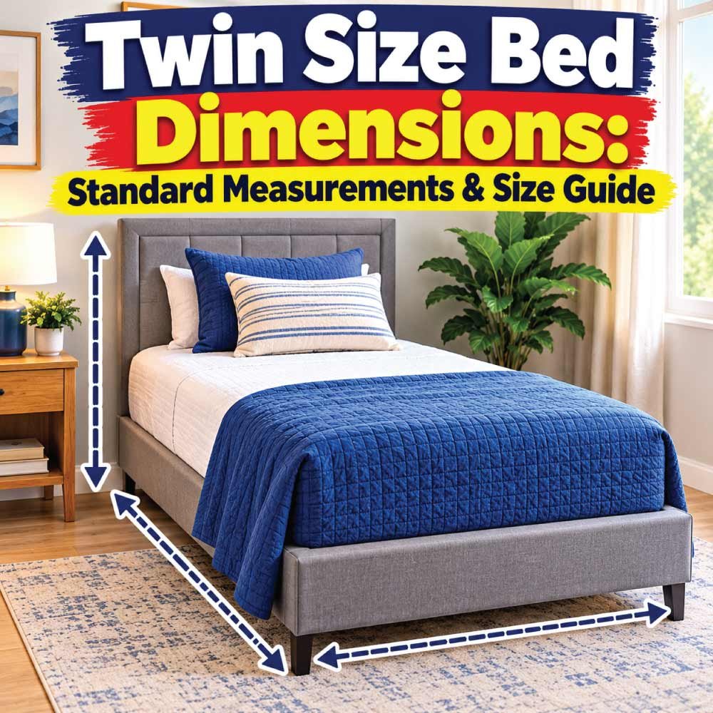 Twin Size Bed Dimensions